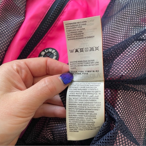 SUPERDRY Original Windcagoule Jacket Gradient Tricolor Windbreaker Jacket Sz XS - Picture 12 of 12